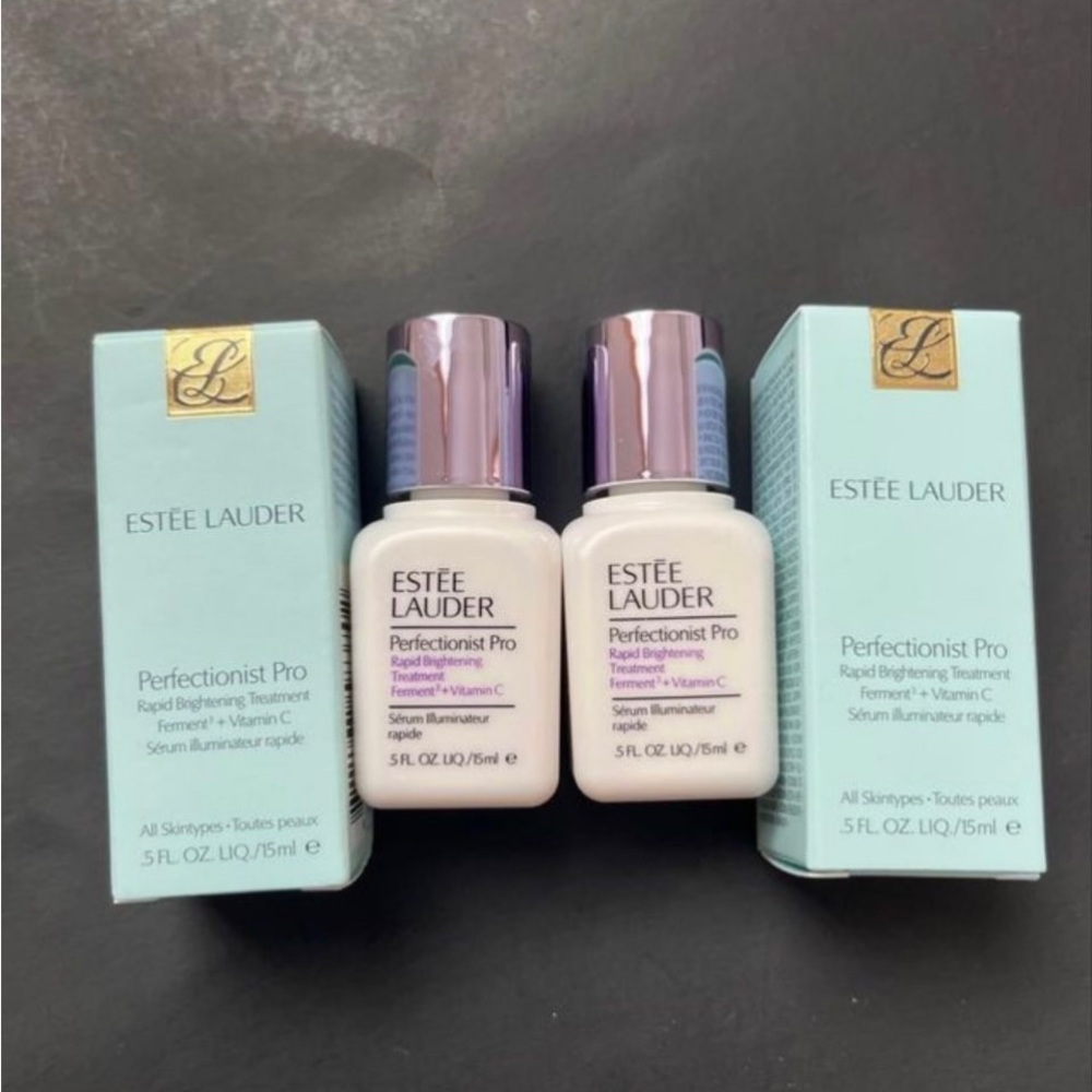 Estee Lauder Perfectionist Pro Rapid Brightening Treatment Lot of 2